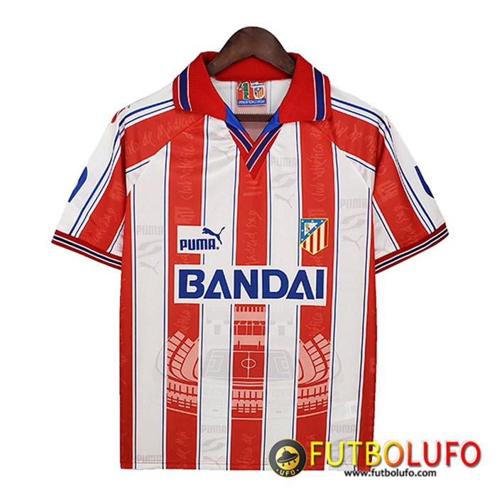 Camiseta Futbol Atletico Madrid Retro Titular 1996/1997