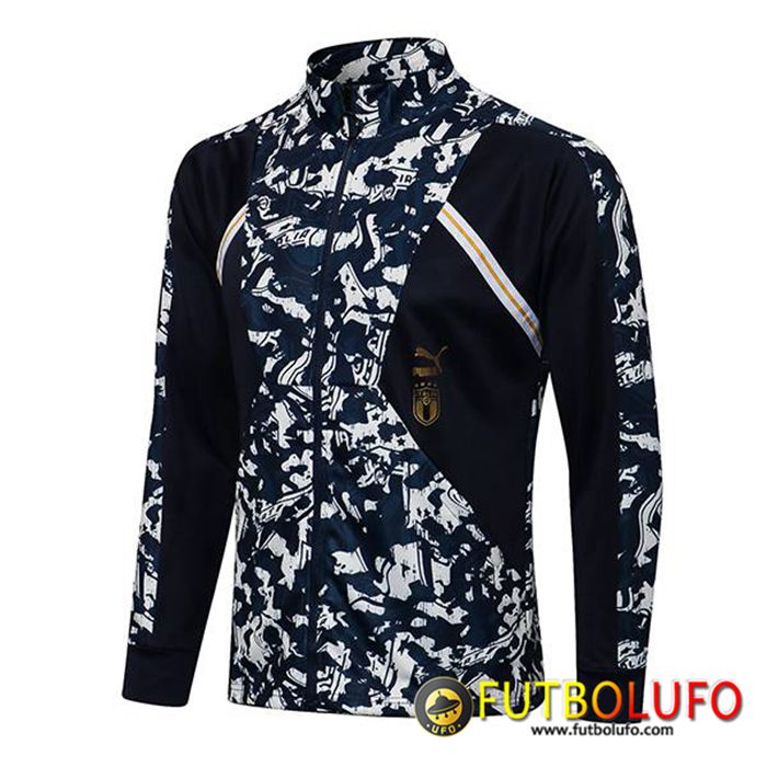 Chaquetas Futbol Italia Negro/Gris 2021/2022