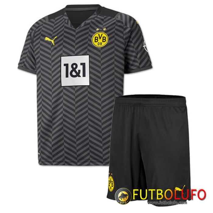 Camiseta Futbol Dortmund BVB Ninos Alternativo 2021/2022