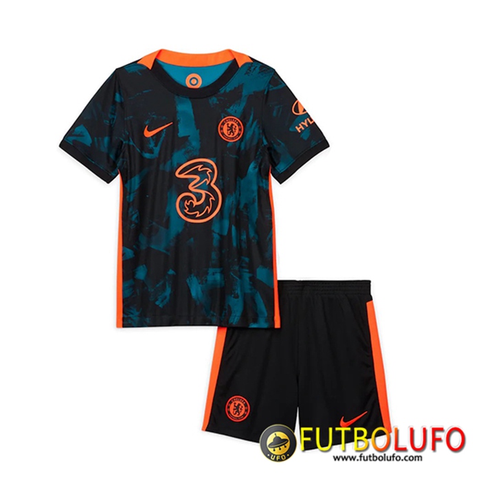 Camiseta Futbol FC Chelsea Ninos Tercero 2021/2022