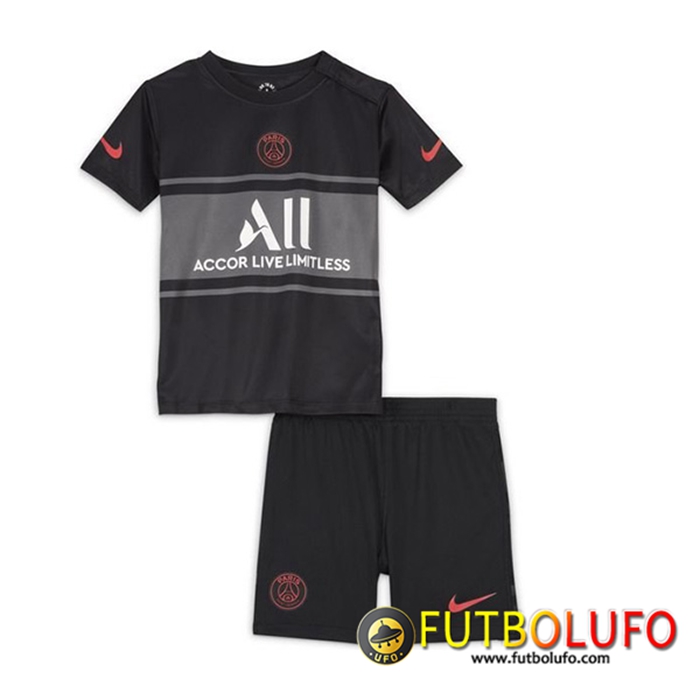 Camiseta Futbol PSG Ninos Tercero 2021/2022