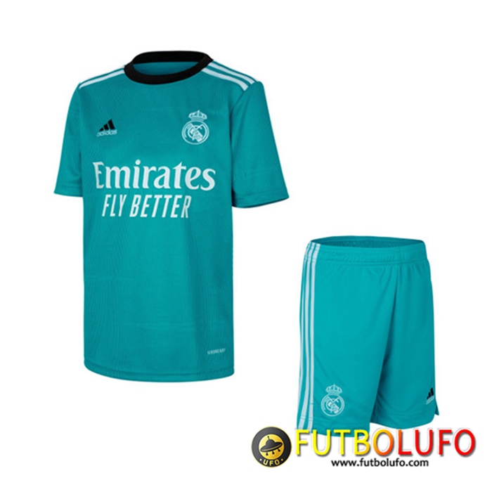 Camiseta Futbol Real Madrid Ninos Tercero 2021/2022