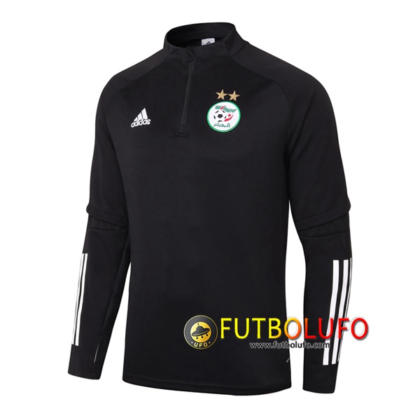 Sudadera de entrenamiento Argelia Negro/Blanco 2020/2021