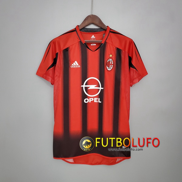 Camiseta Futbol Milan AC Retro Primera 2004/2005