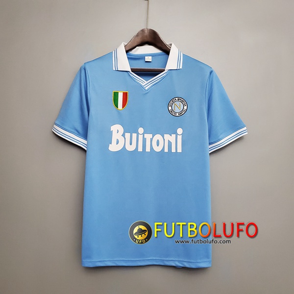 Camiseta Futbol SSC Napoles Retro Primera 1986/1987