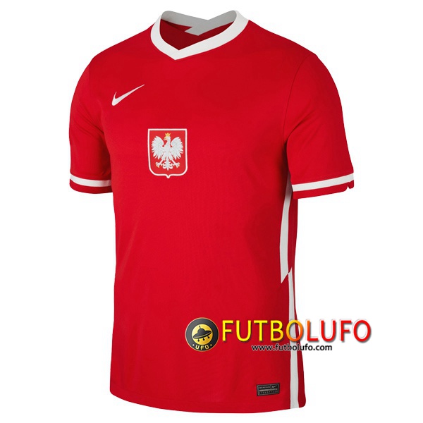 Camiseta Futbol Polonia Segunda UEFA Euro 2020
