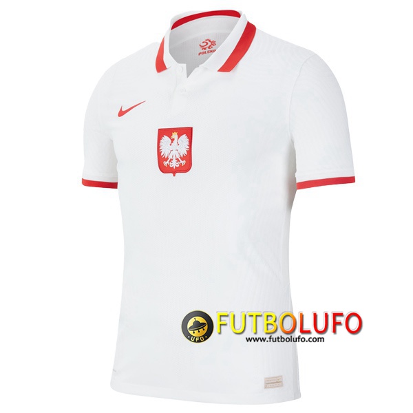 Camiseta Futbol Polonia Primera UEFA Euro 2020