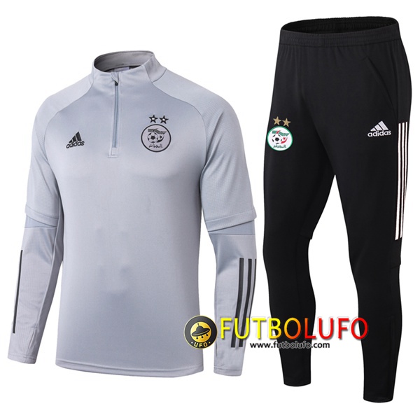 Chandal del Argelia Gris 2020 2021 Sudadera + Pantalones