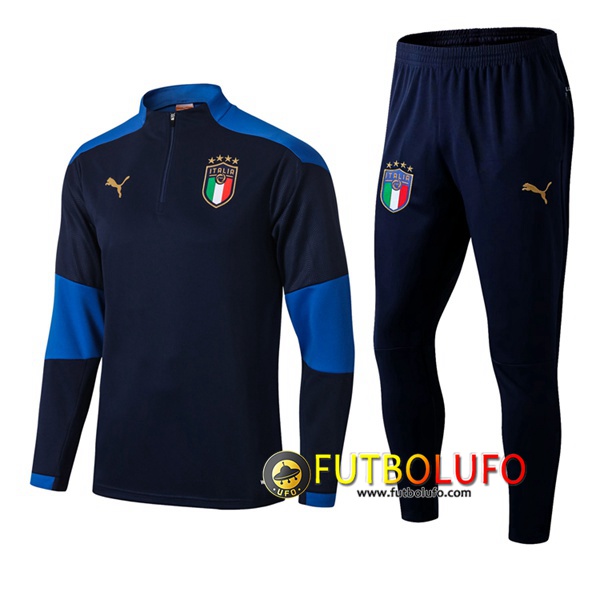 Chandal del Italia Azul Marin 2020 2021 Sudadera + Pantalones