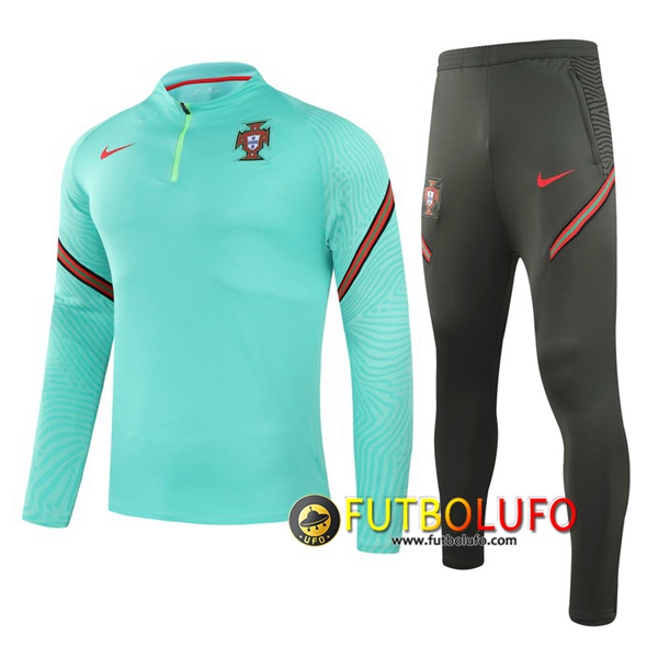 Chandal del Portugal Niños Verde 2020/2021 Sudadera + Pantalones