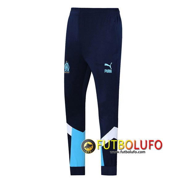Pantalones Entrenamiento Marsella OM Azul Real 2019 2020