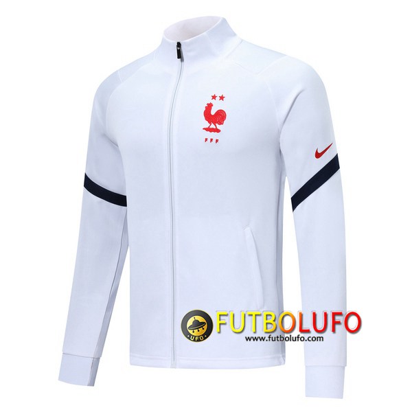 Chaqueta Futbol Francia Blanco 2019 2020