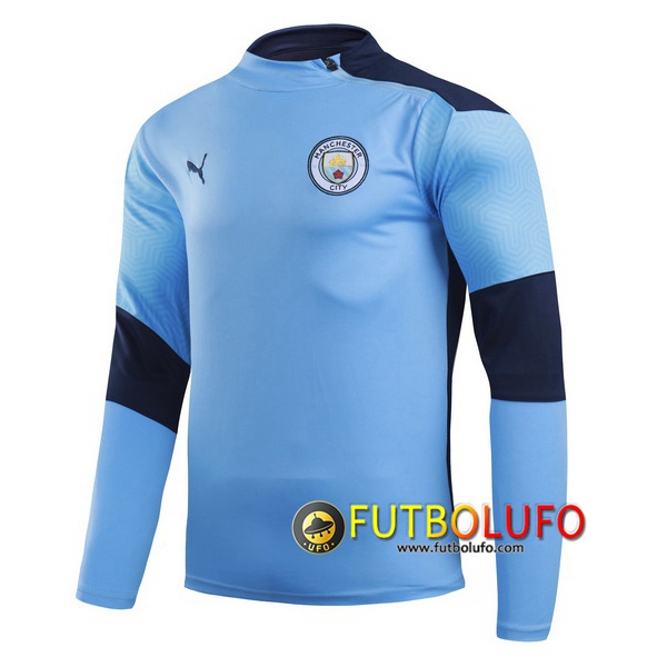 Sudadera de entrenamiento Manchester City Azul 2020/2021