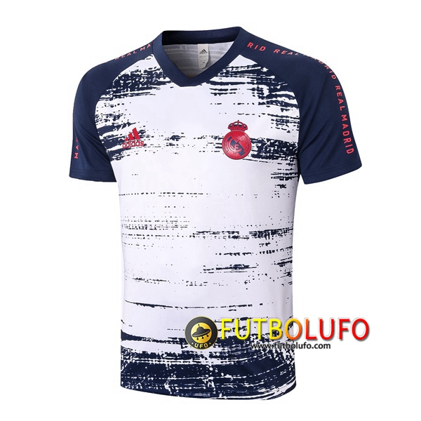 Camiseta Entrenamiento Real Madrid Azul 2020/2021