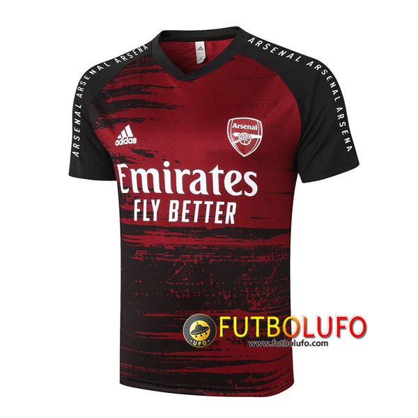 Camiseta Entrenamiento Arsenal Roja 2020/2021