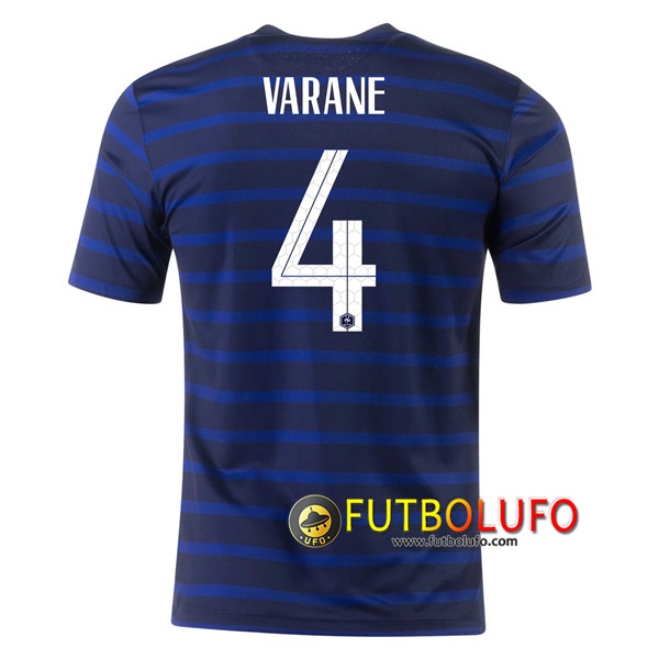 Camisetas Futbol Francia (Varane 4) Primera UEFA Euro 2020