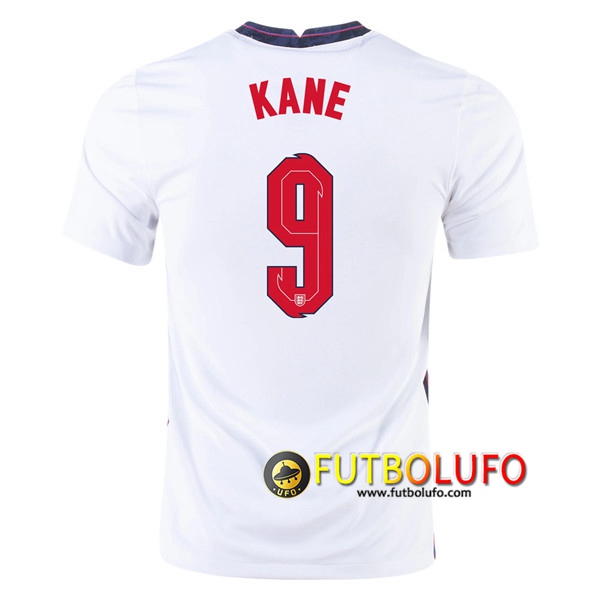 Camisetas Futbol Inglaterra (Kane 9) Primera UEFA Euro 2020