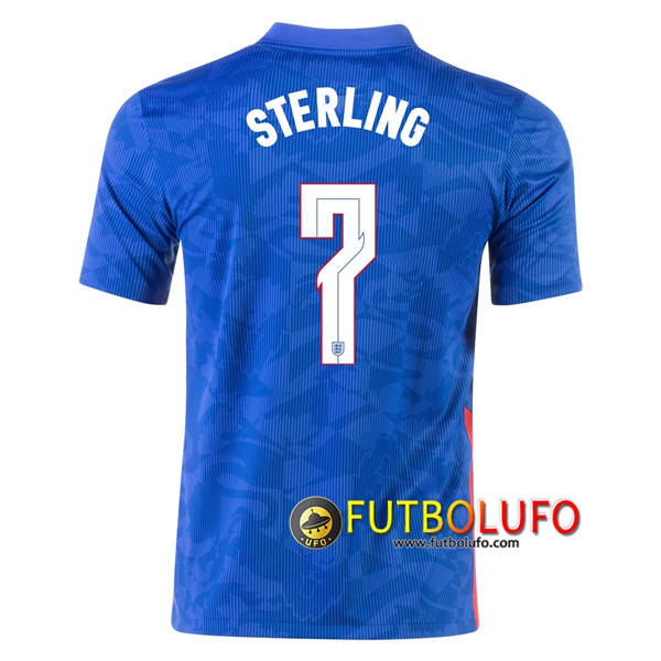 Camisetas Futbol Inglaterra (Sterling 7) Segunda UEFA Euro 2020