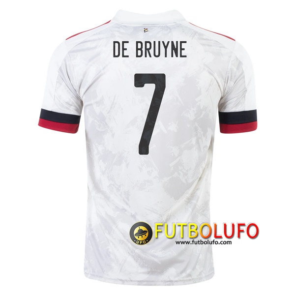Camisetas Futbol Belgica (DE bruyne 7) Segunda UEFA Euro 2020