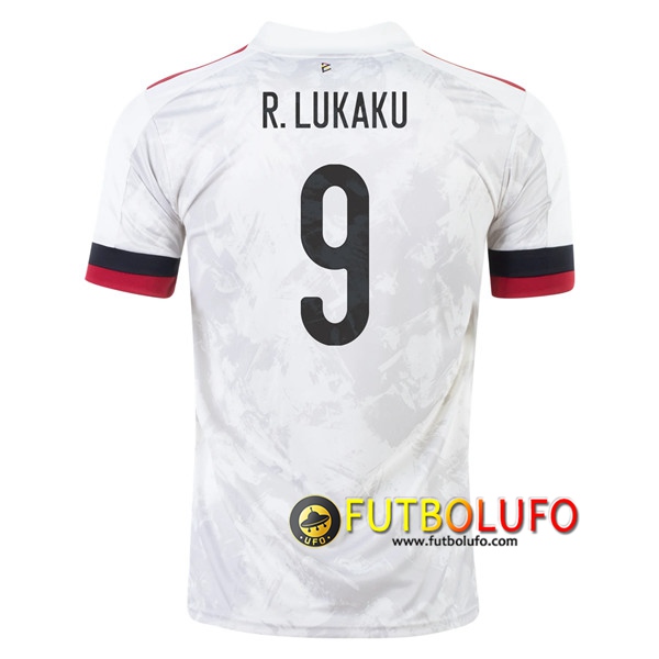 Camisetas Futbol Belgica (R.Lukaku 9) Segunda UEFA Euro 2020