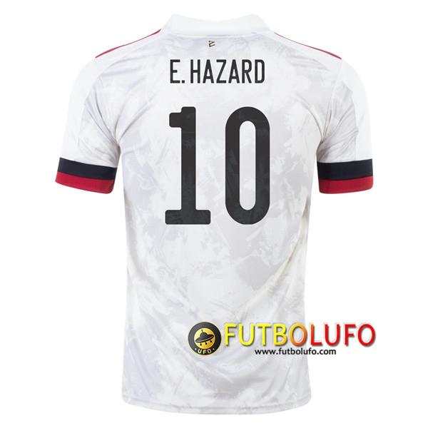 Camisetas Futbol Belgica (E.Hazaro 10) Segunda UEFA Euro 2020