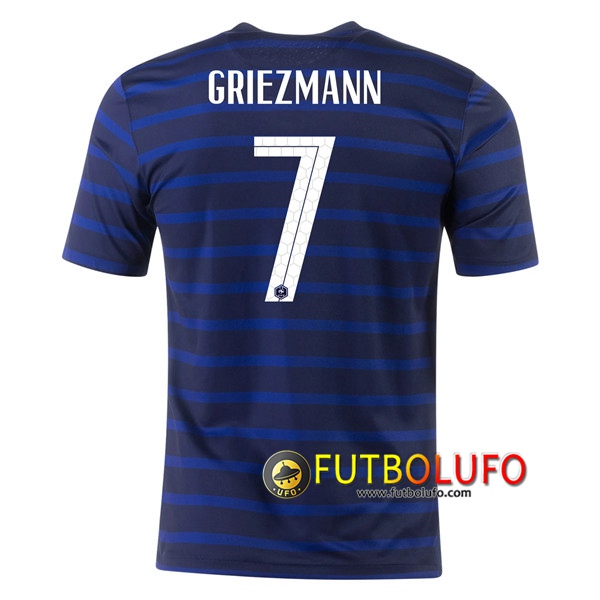 Camisetas Futbol Francia (Griezmann 7) Primera UEFA Euro 2020