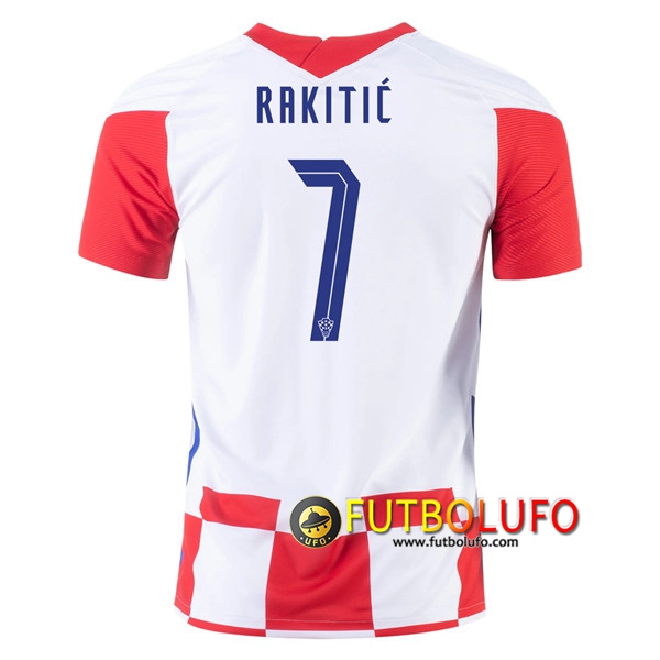 Camisetas Futbol Croacia (RAKITIC 7) Primera UEFA Euro 2020
