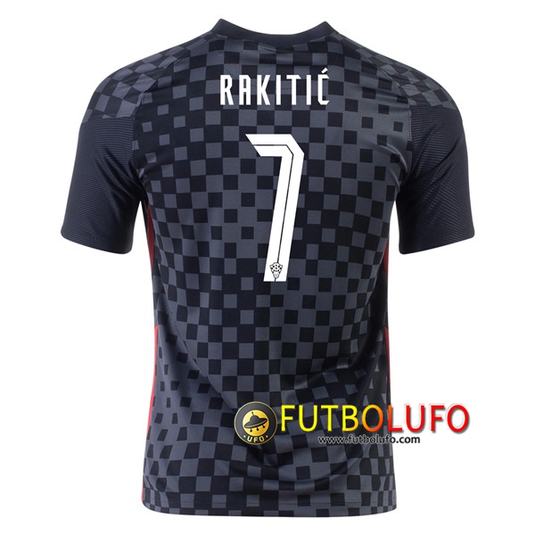 Camisetas Futbol Croacia (RAKITIC 7) Segunda UEFA Euro 2020