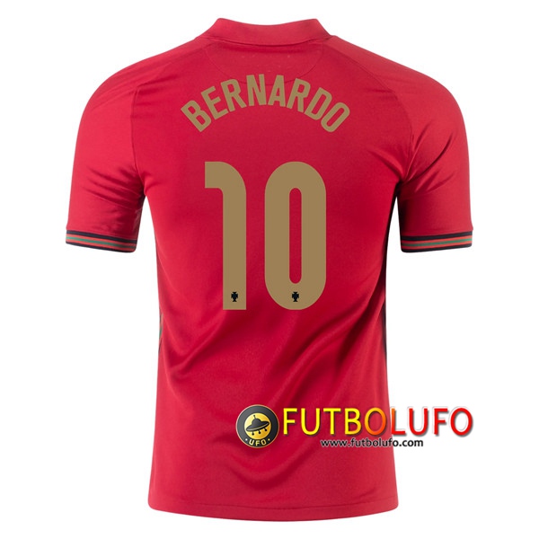 Camisetas Futbol Portugal (BERNARDO 10) Primera UEFA Euro 2020