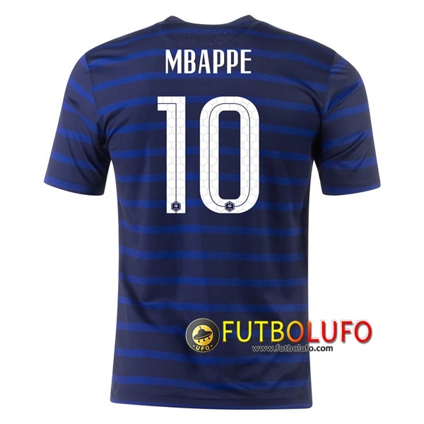 Camisetas Futbol Francia (Mbappe 10) Primera UEFA Euro 2020