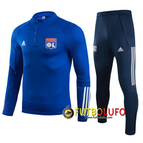 Chandal del Lyon OL Azul 2020 2021 Sudadera + Pantalones