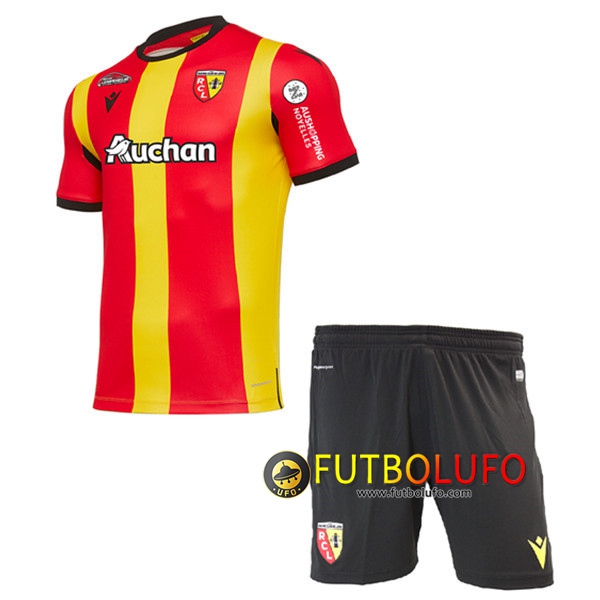 Camisetas Futbol RC Lens Ninos Primera 2020/2021