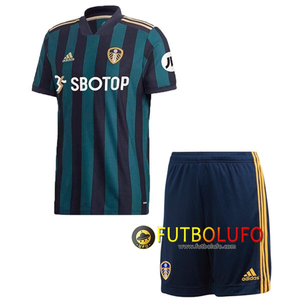 Camisetas Futbol Leeds United Ninos Segunda 2020/2021
