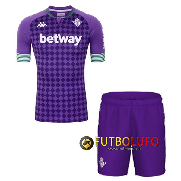 Camisetas Futbol Real Betis Ninos Segunda 2020/2021