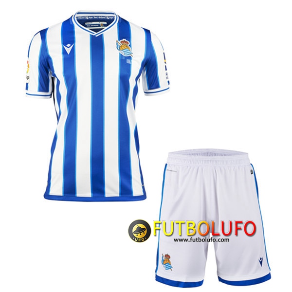 Camisetas Futbol Real Sociedad Ninos Primera 2020/2021