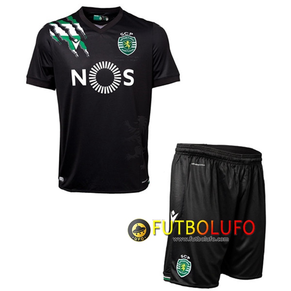Camisetas Futbol Sporting Ninos Segunda 2020/2021