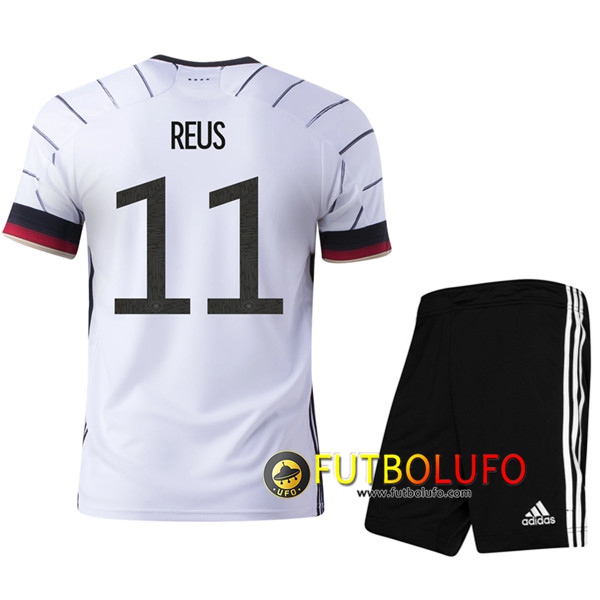 Camisetas Futbol UEFA Euro 2020 Alemania (Reus 11) Ninos Primera
