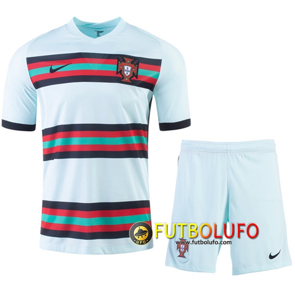 Traje Camisetas Futbol Portugal Segunda + Cortos UEFA Euro 2020