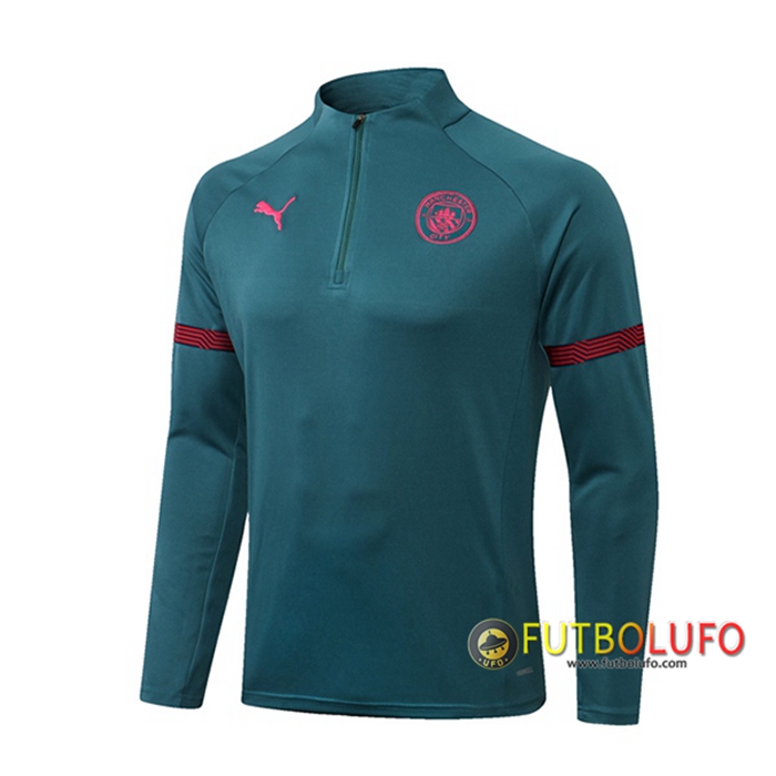 Sudadera De Entrenamiento Manchester City Verde 2021/2022