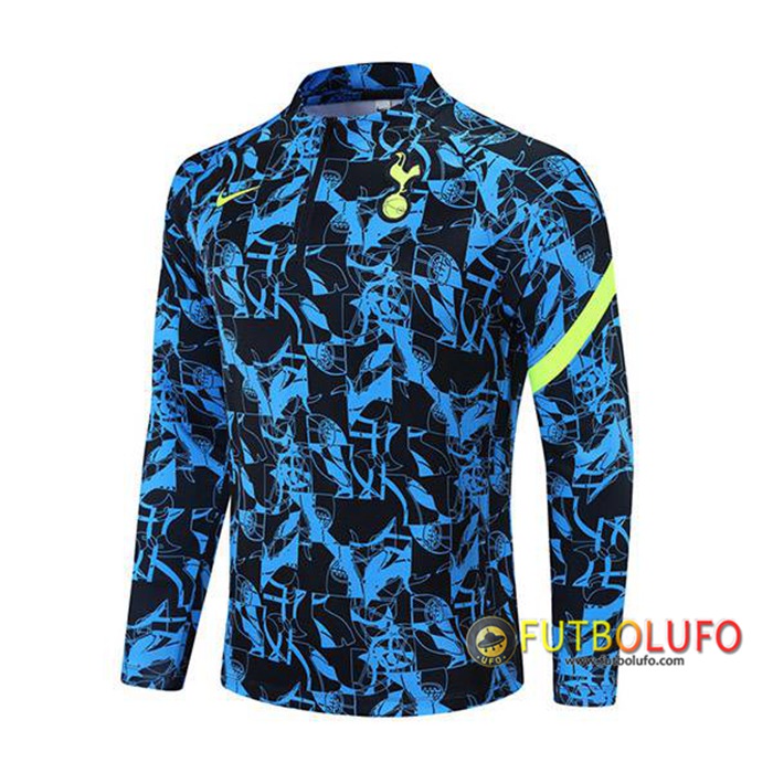 Sudadera De Entrenamiento Tottenham Hotspur Negro/Blanca 2021/2022