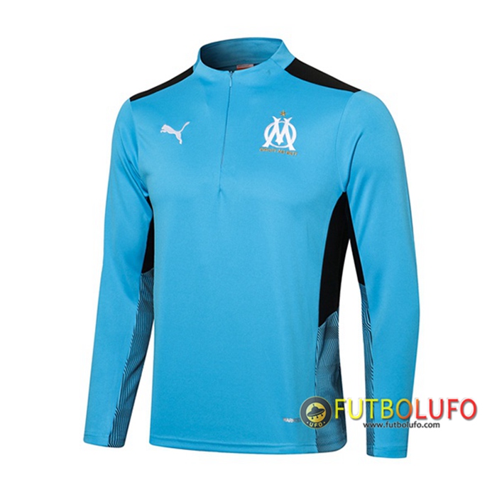 Sudadera De Entrenamiento Marsella OM Azul/Negro 2021/2022
