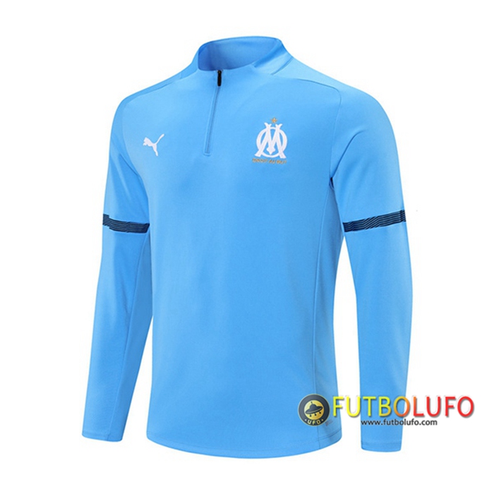 Sudadera De Entrenamiento Marsella OM Azul/Negro 2021/2022 -01