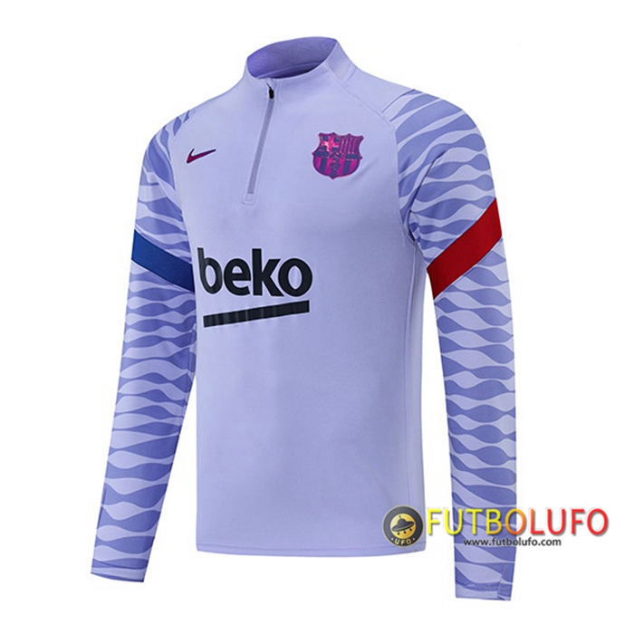 Sudadera De Entrenamiento FC Barcelona Purpura 2021/2022