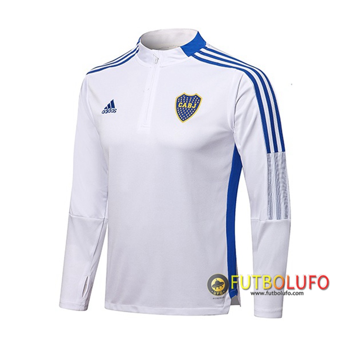 Sudadera De Entrenamiento Boca Juniors Blanca/Azul 2021/2022