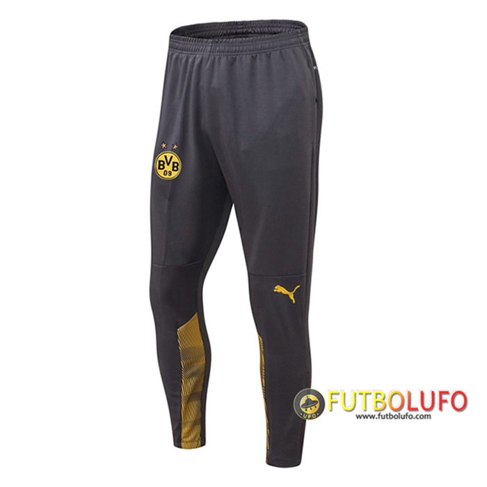 Pantalon Entrenamiento Dortmund BVB Negro/Amarillo 2021/2022