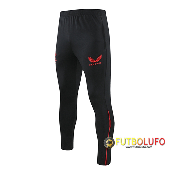 Pantalon Entrenamiento Flamengo Negro/Rojo 2021/2022