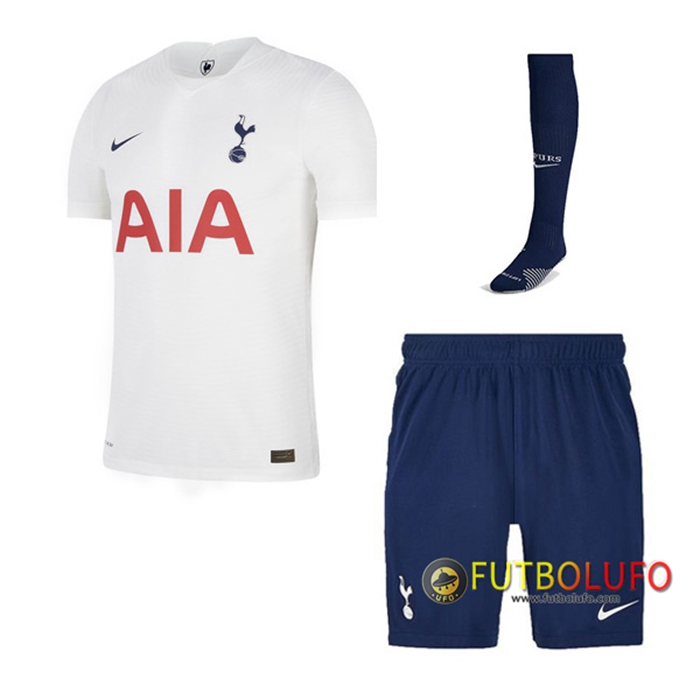 Traje Camiseta Futbol Tottenham Hotspur Titular (Cortos + Calcetines) 2021/2022