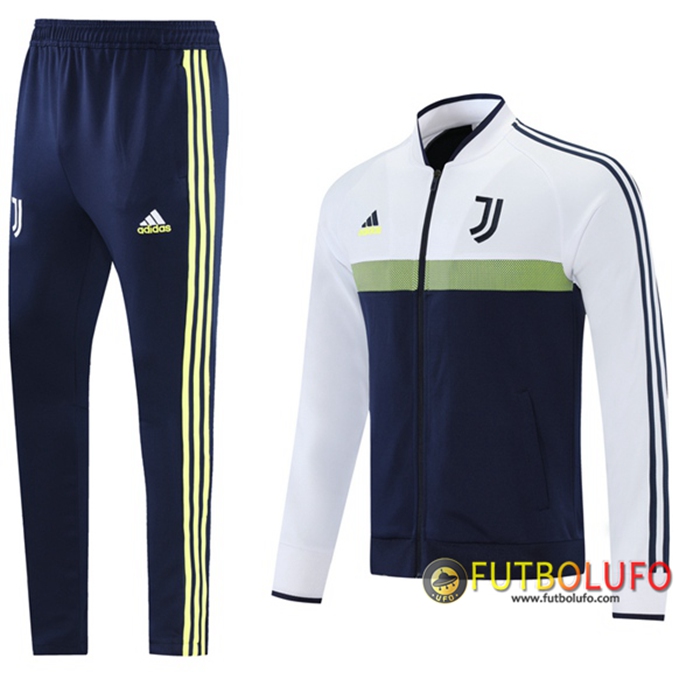 Chandal Equipos De Futbol - Chaqueta Juventus Blanca/Azul Marino 2021/2022