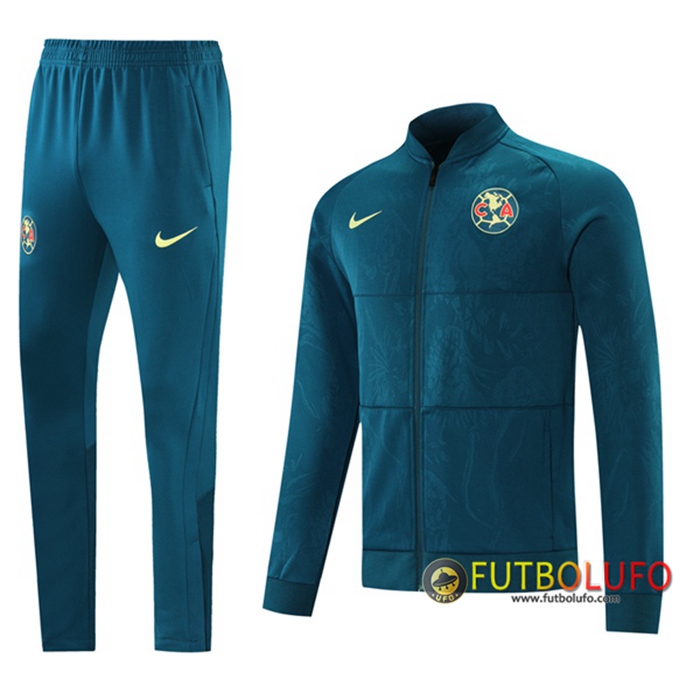Chandal Equipos De Futbol - Chaqueta Club America Verde Oscuro 2021/2022