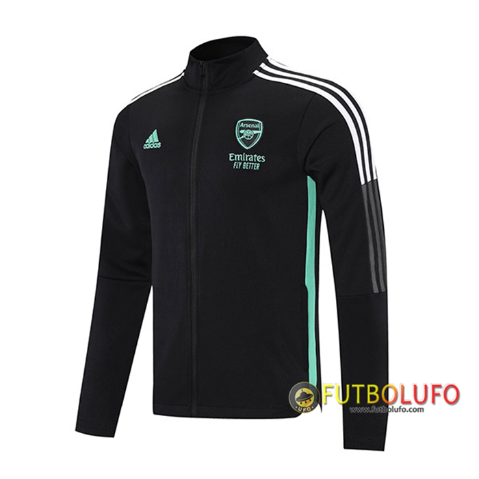 Chaquetas Futbol FC Arsenal Negro/Verde 2021/2022